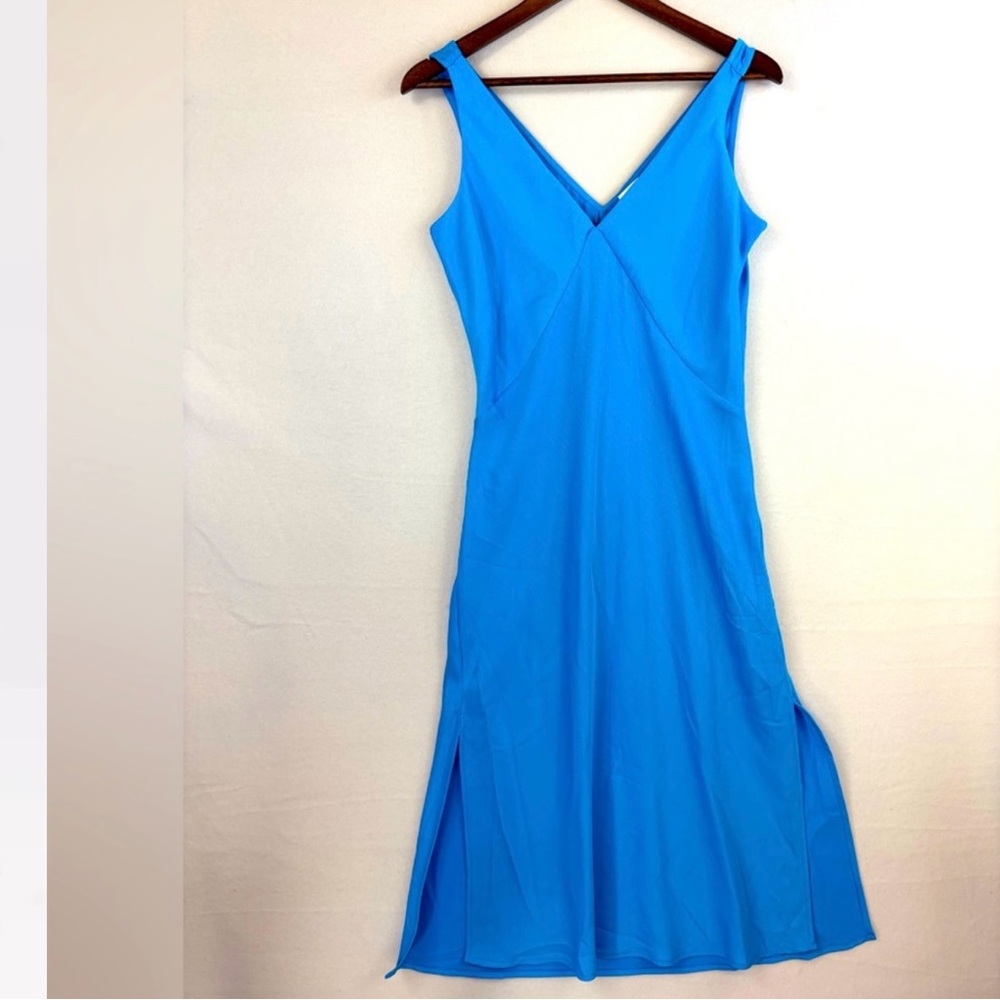 A New Day Blue Midi Dress size medium.